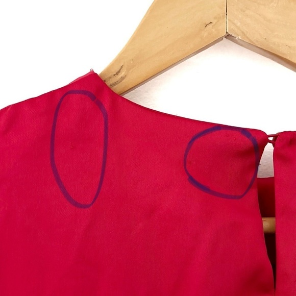 Zara | Red Satin Asymmetrical One Shoulder Mini Dress Size XS - Picture 10 of 13